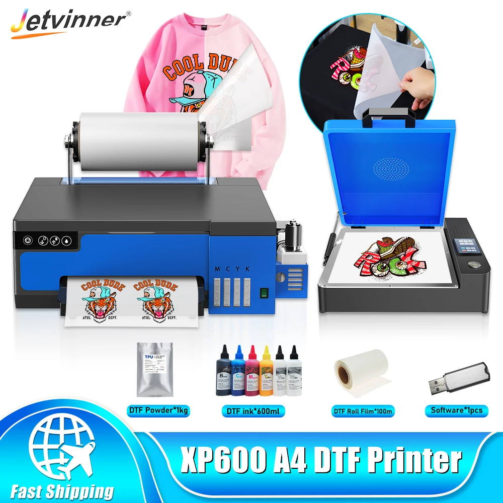 

A4 DTF Printer For Epson L805 XP600 DTF Printing Machine Directly to Film impresora dtf T shirt DTF Printer For all Fabric Print