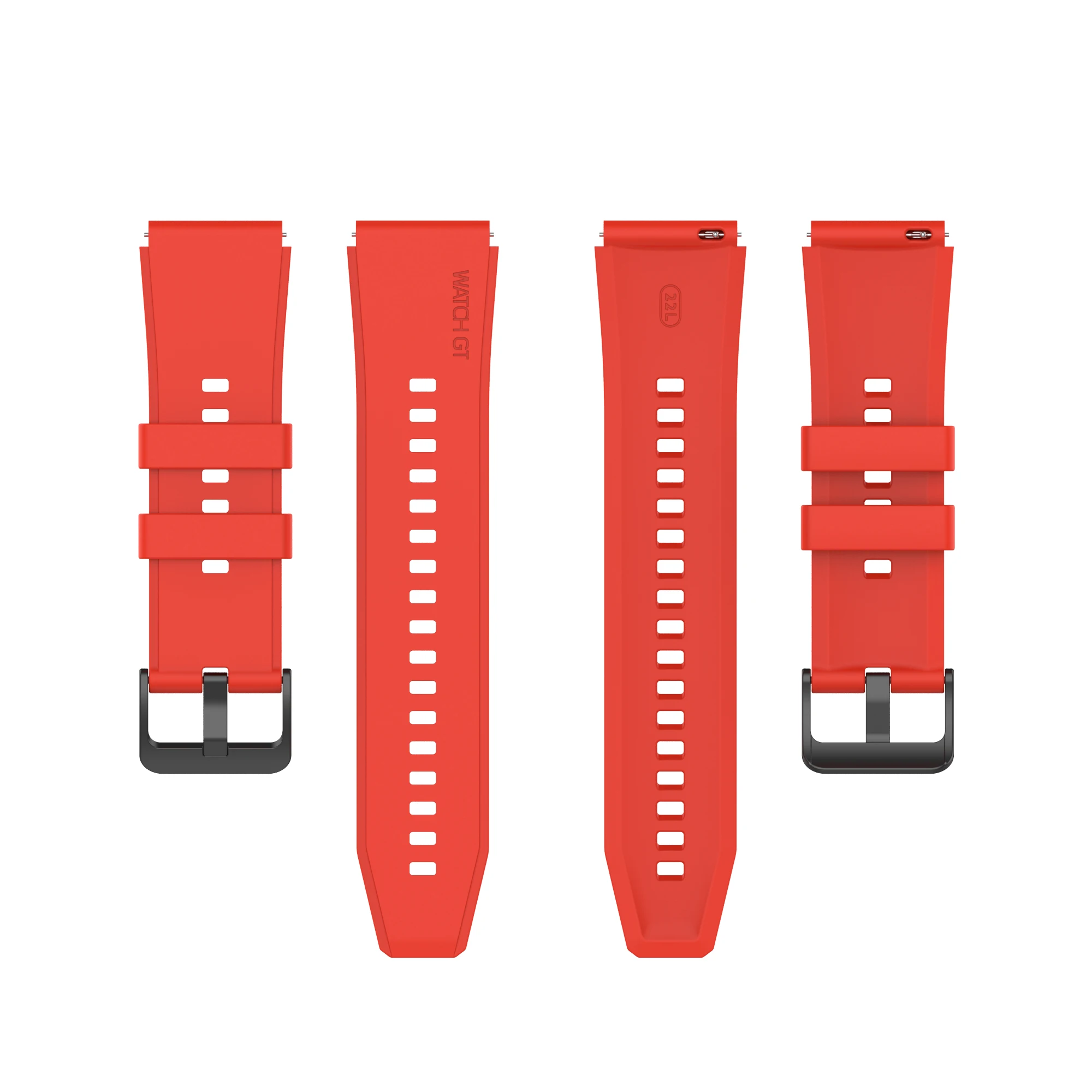 Silicone Replacement Watch Strap, 20/22mm - Versatile Bracelet