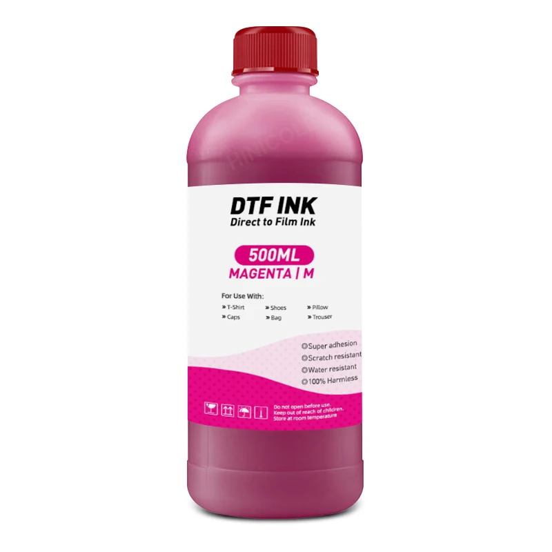 Tinta Branca Dtf para Epson L1800 L800 L805 I3200 7880 1390 Impressora Modificada Filme de Transferência Direta Dtf Filme Pet 500ml - Imagem 5