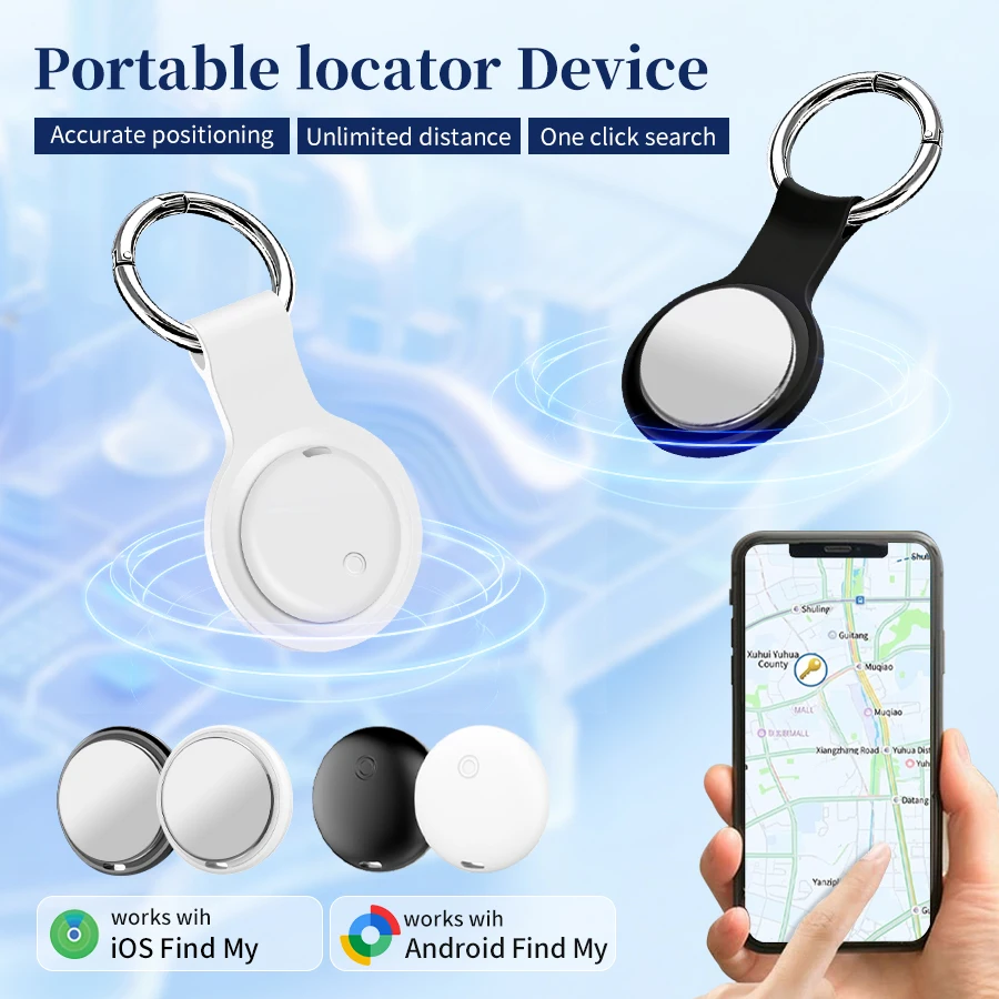 Waterproof Smart Tag Key Finder for Pets and Personal Items