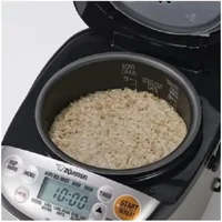 Zojirushi NS-LGC05XB Micom Rice Cooker & Warmer, 3-Cups (uncooked), Stainless Black 2