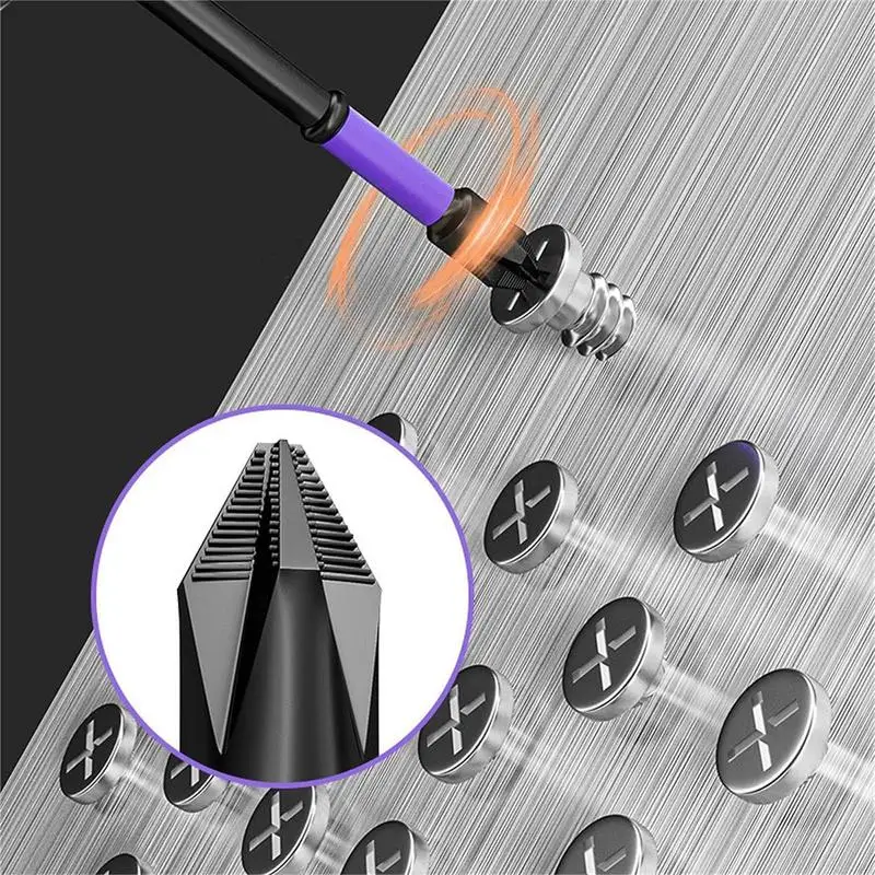 

Strong Magnetic Anti-shock D1 Batch Head Hand Electric Drill Bit Cross Screwdriver High Hardness Non-slip Screwdriver Bit Set