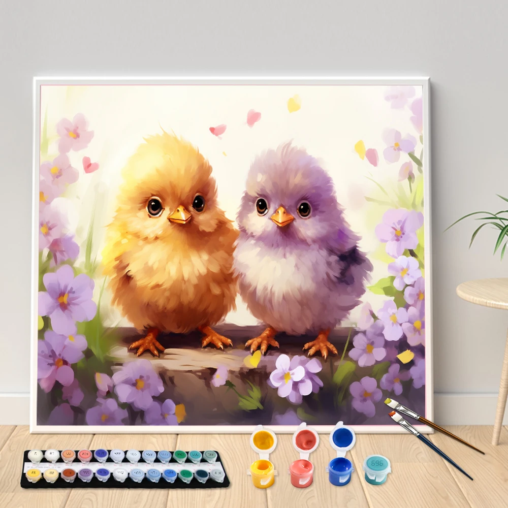 

Набор для рисования по номерам на холсте «сделай сам»