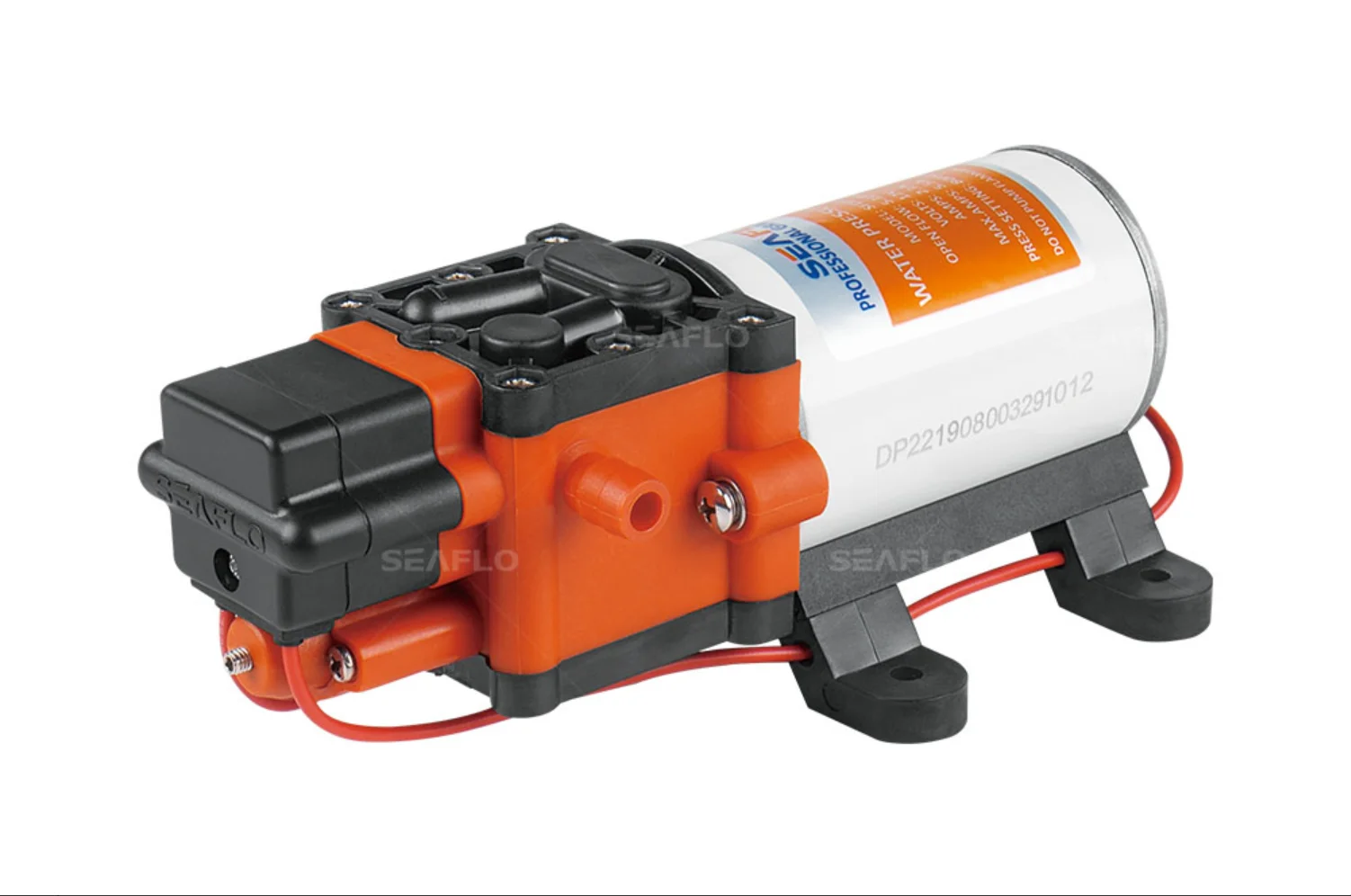 

SEAFLO 22 Series DC Diaphragm Pump 12V/24V 2.0-5.0LPM 17-120PSI Marine Boat RV Caravan