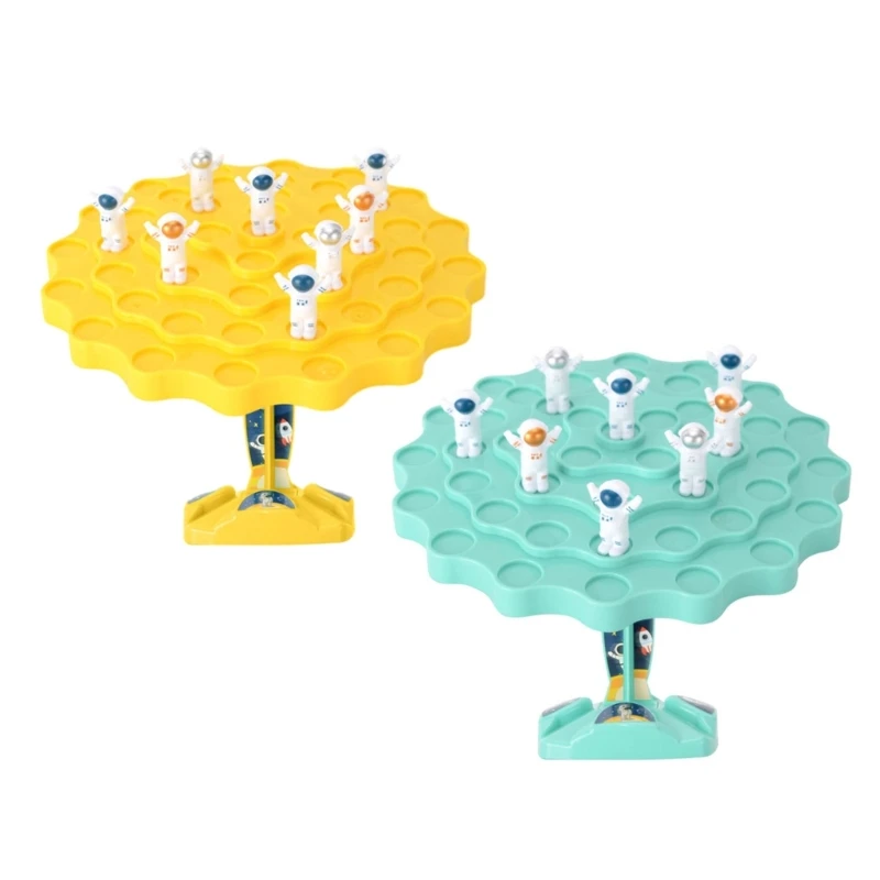 

Lovely Astronauts Block Stacking Toy Balancing Puzzle Preschooler Gift
