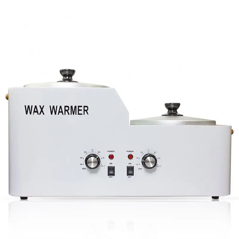 Electric Hair Removal Wax Warmer Professional Double Pots Large Double Hot Wax Heater