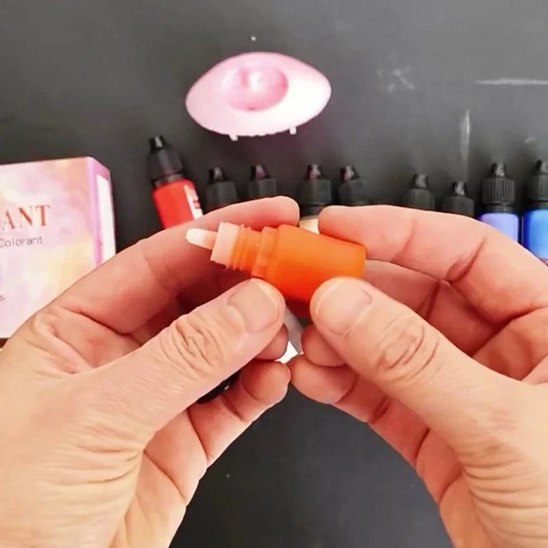 Description Picture 4 of item20 Color Candle Dyes Pigment Aromatherapy Liquid Colorant Pigment DIY Candle Mold Soap Coloring Handmade Crafts Resin Pigment