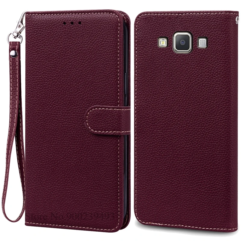Leather Wallet Flip Case - Elegant Protective Phone Cover
