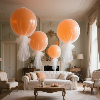 Balloon Gauze Wedding Decor Set 1