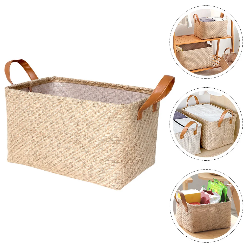 

Shelf Sundries Storage Basket Toy Organizer Toy Pouch Reliable Desktop Basket
