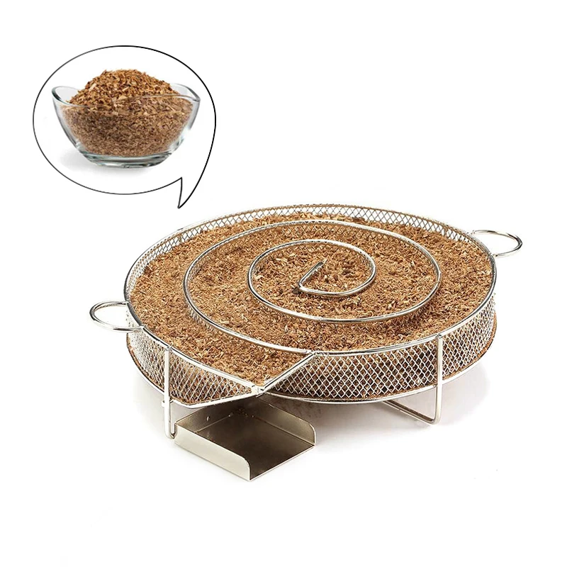450g BBQ Smoker Wood Chips Pecans Nature Wood Chunks for Grilling Charcoal Grille Cold Smoker Generator Box Weber Acces