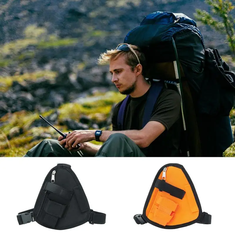 

Radio Chest Bag Adjustable Pouch Two Way Radio Holster Adjustable Pouch Two Way Radio Holster Front Pack Pouch Holster Carry