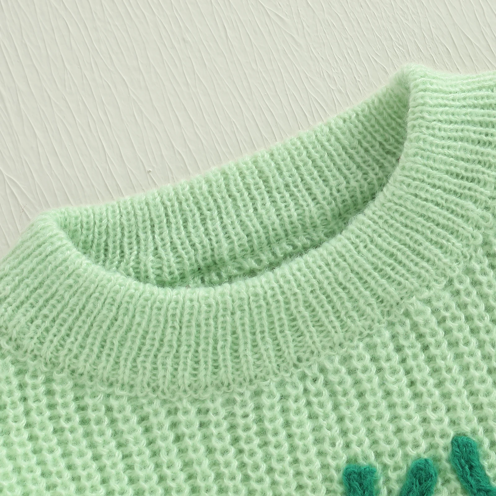 Toddler Baby Girl Boy St Patricks Day Clothes Lucky Knit Sweater Shirt Oversized Warm Pullover Spring Cute Outfits