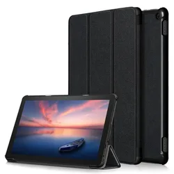 Premium Folding Magnetic Cover for Tablet - Sleek and Durable Protection (Black)