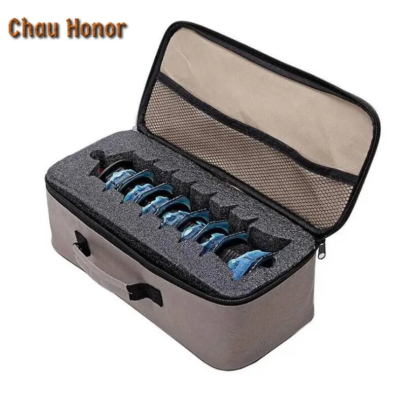 Temmoku Glaze Octagonal Pagoda Tea Set Complete Set Handmade Tea Ceremony Set Tea Maker Teapot and Tea Cup Set Tableware Craft