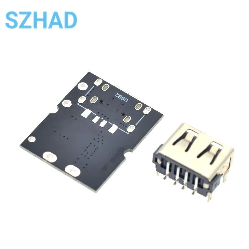 Type-C USB 5V 2A Boost Converter Step-Up Power Module Lithium Battery Charging Protection Board LED Display USB For DIY Charger