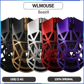 Wanling WLmouse Beastx Mouse Dual Mode Wireless Lightweight RGB Paw3395 Mouse Game Computer Accessories Game Alloy Mouse Gift 1