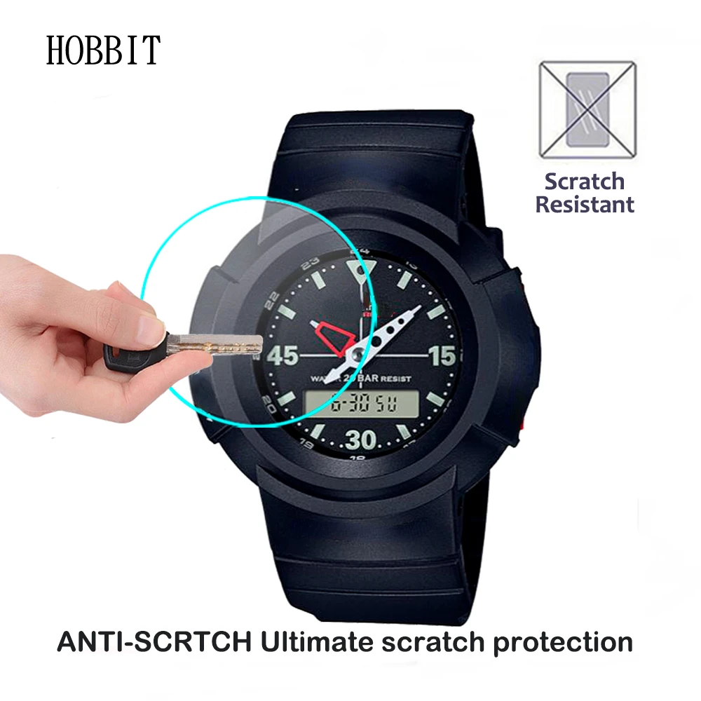 2  2.5D HD  ȭ  Casio G-SHOCK AWM-500D AWM-500GD Ʈ ð ʸ 9H Ƽ ũġ  AW-500E