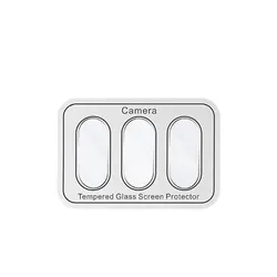 Transparent Protective Case and Anti-Scratch Tempered Glass Lens Protector (1 pcs)