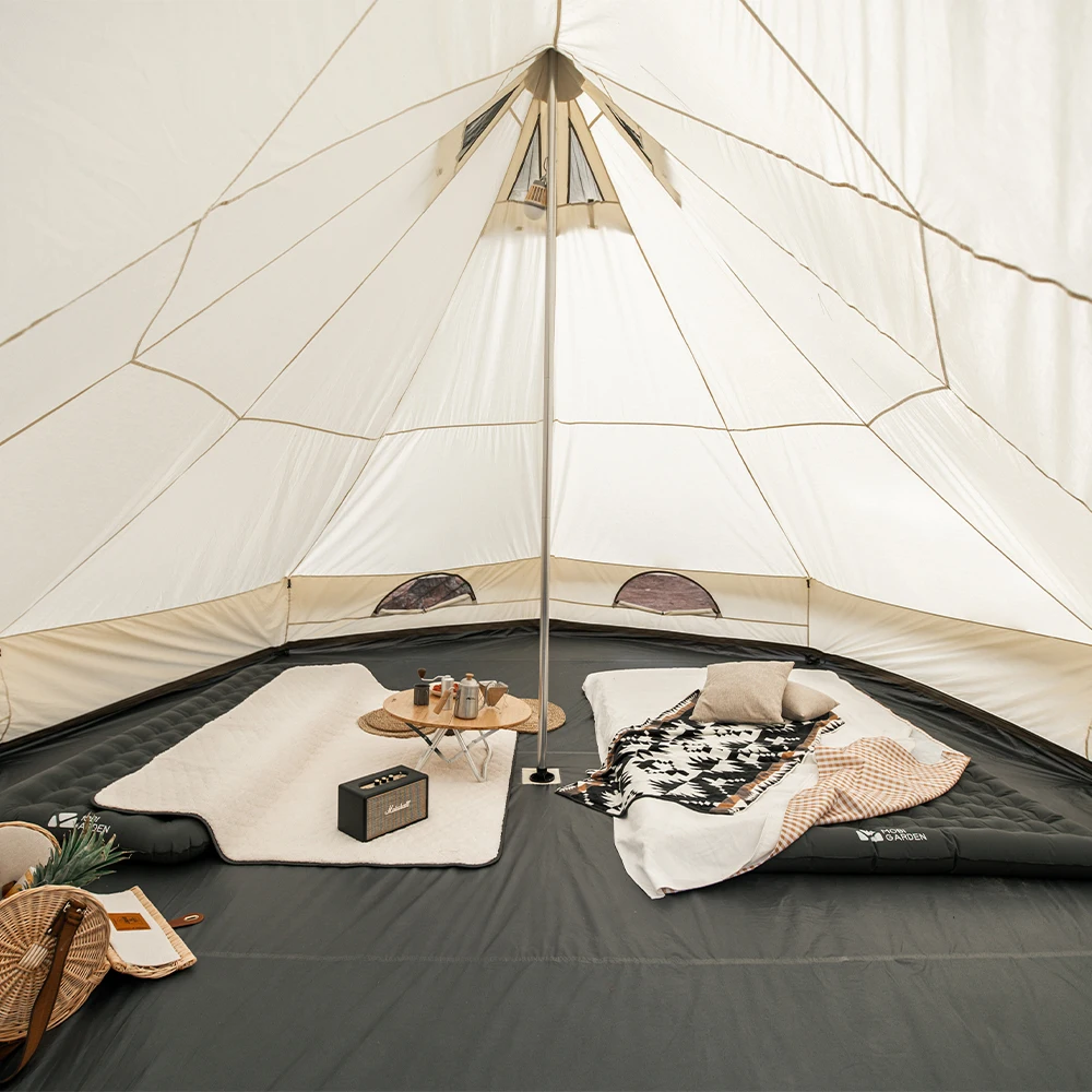 Colchão Inflável MOBI GARDEN - Camping Com Bomba De Pé
