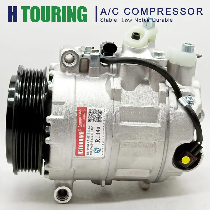 

Air AC Compressor for MERCEDES BENZ C-CLASS R230 SL55 SL550 VIANO W639 VITO MIXTO Bus 2.0 2.2 0012301411 0002308811 A0002308511