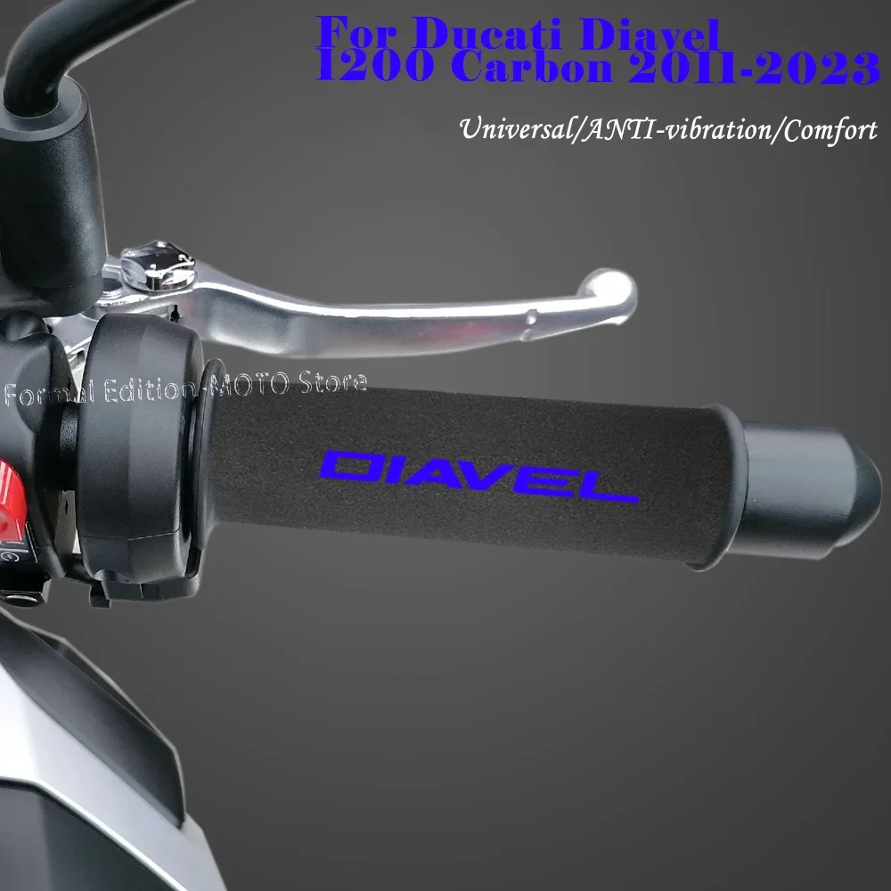 

Motorcycle Handlebar Grips Anti Vibration for Ducati Diavel 1200 Carbon 1260 1260s 2011-2023