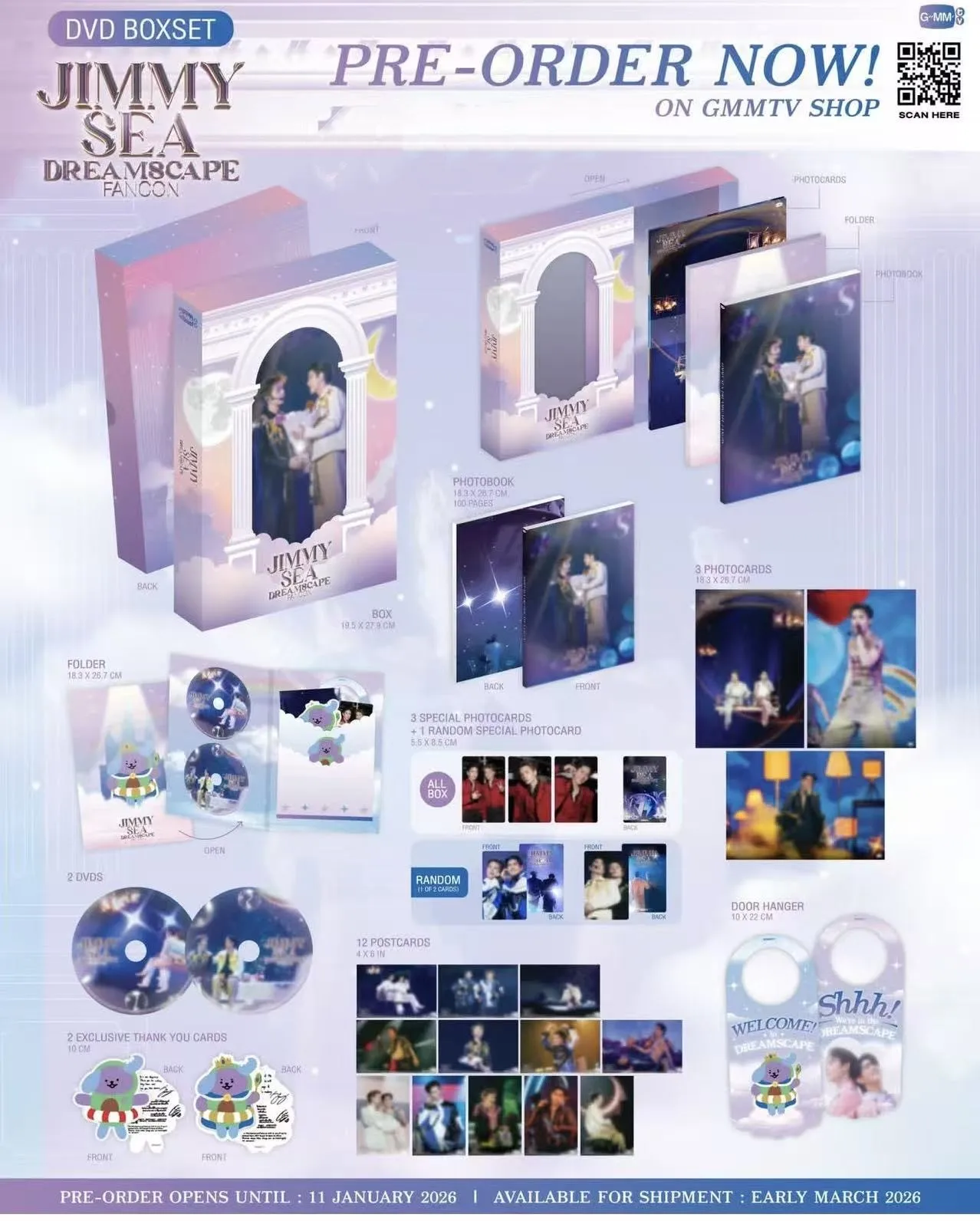 Official Gmmtv Thai Star Jimmy Sea Avocean Thai TV My Magic