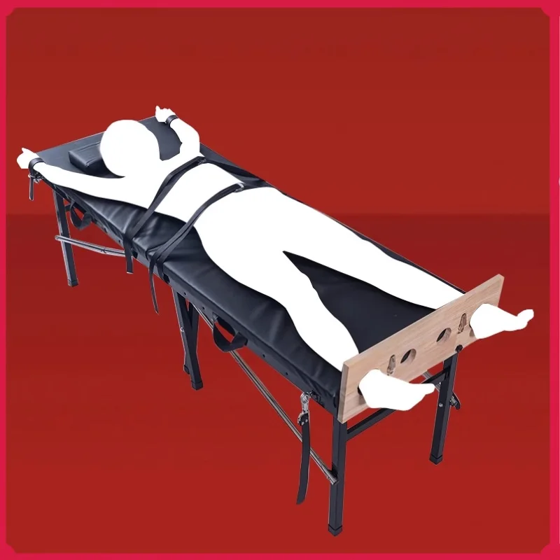 BDSM Bondage bed Foldable Sex Bed Binding Erotic Furniture Bed Chair Seat Sofa Bench Set Machine Toys for Couples CBT Pillory
