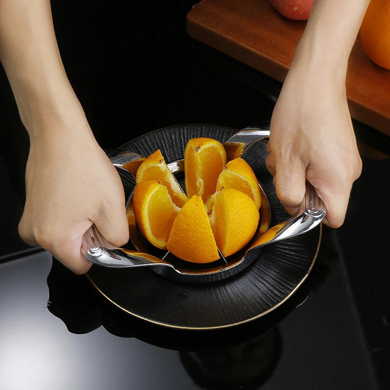 304 Stainless Steel Apple Cutter Enlarged Fruit Divider Multifunctional Core Remover Orange Slicer Kitchen Vegetable Tools vegetable slicer fruit slicer vegetable cutter food slicer apple slicer apple cutter