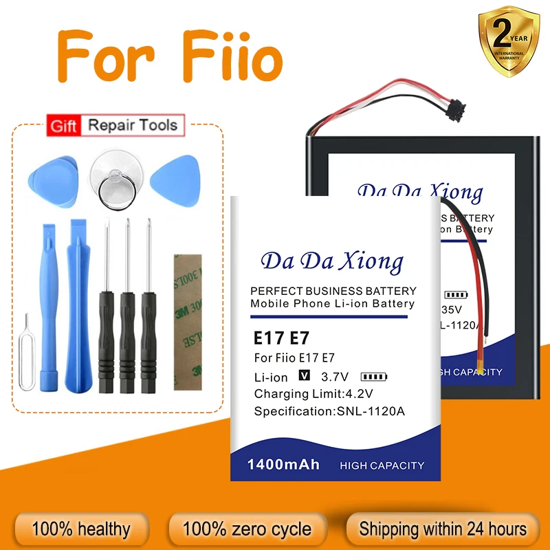 Fiioq5 Fiioq1 Aec404677 Batteria Fiioe12 Per Fiio E7 E12 E17 Fx1221 M11 Mp3 Q1 X1 X3 X5 X7 Mark I Ii Iii Pro Altoparlante Lettore Musicale
