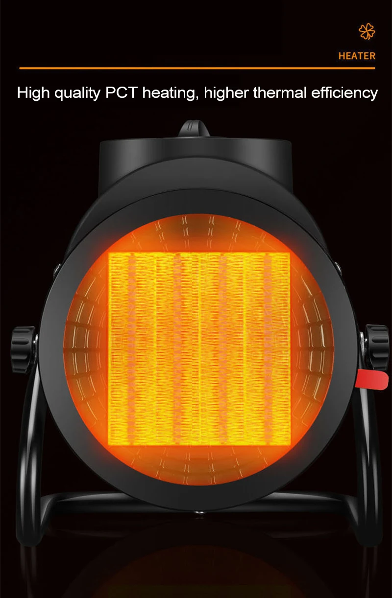 Portable Industrial Electric Heater Thermostat Air Warmer Radiator Room  Heater 2KW Fast Heat 3 Gear Adjust Overheat Protection - AliExpress