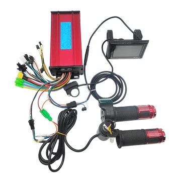 Controller brushless per bici elettrica/scooter elettrico 36V 48V 60V 1000W 1200W 1500W 40A con display LCD e acceleratore per bici elettrica