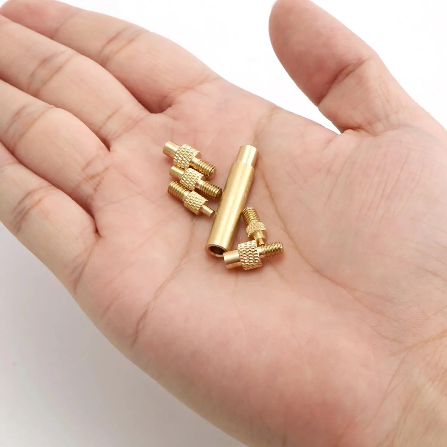 Brass Heat Insert Nut Iron Tips Head M2 M3 M4 M5 M6 M8 Thread Embedded Kit Heat Insertion Tool 3D Printer Soldering Iron