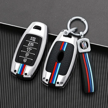 Nuova custodia per portachiavi per auto per Hyundai Creta I20 I30 Grandeur Accent Solaris Sonata Palisade Kona Atos IX35 IX25 Elantra 2022