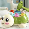Baby Musical Toy Whack-A-Mole Hammer 0 12 24 Months Kids Beat Animal Early Educational for Boys 1 Year Toddler Music Game Toy 1
