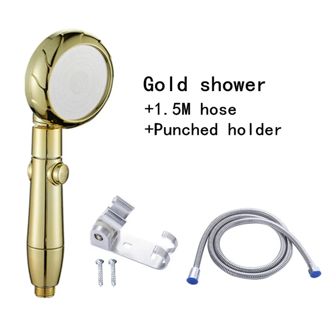 Gold shower set 3