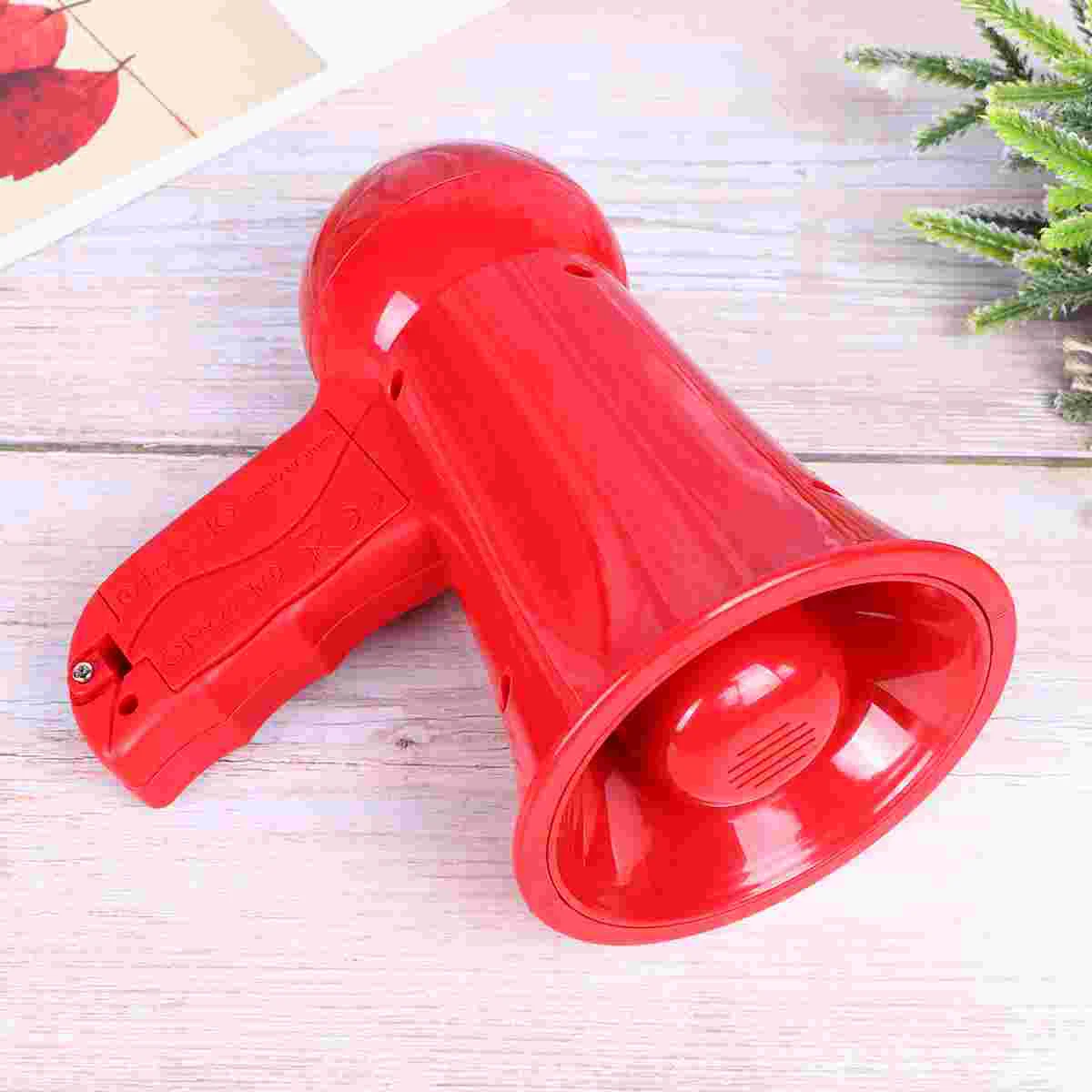 

1PC Toy Megaphone Toy Firemen Toys Set Simulated Voice Microphone Toy Imitation Fire Cosplay Megaphone Toy Fire Fighter's
