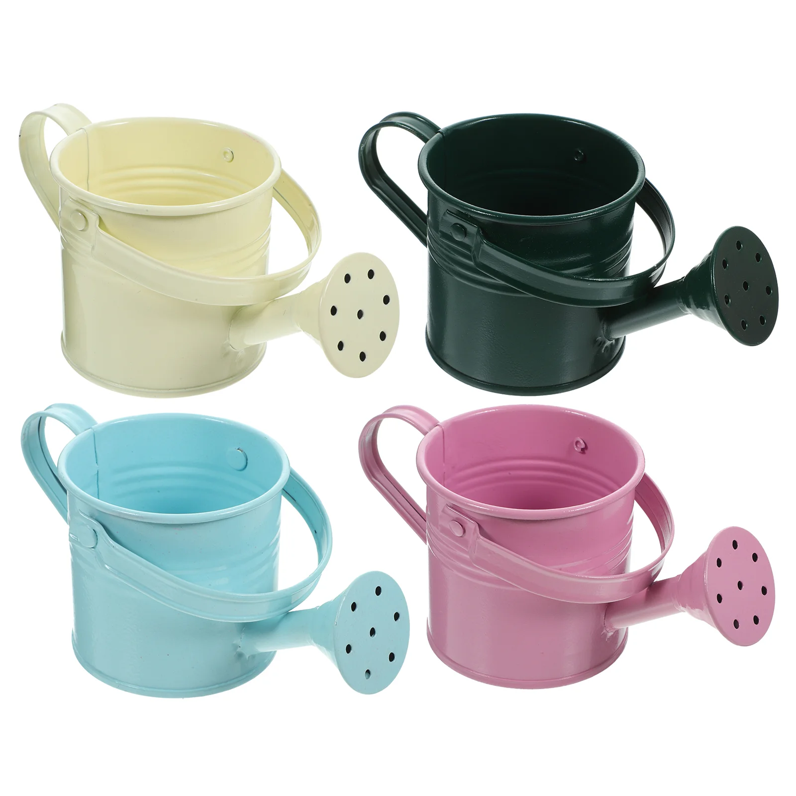 

Creative Watering Tin Simple Watering Pot Durable Iron Sprinkling Kettle Portable Can for Garden Home Plants Flower