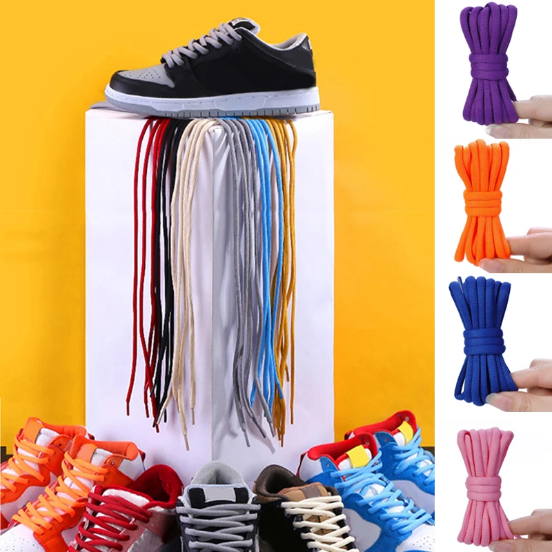 

Sneakers Shoelaces Stylish Thick Shoelaces Solid Color Shoelaces Universal General Shoelaces All-match Multicolor Thick