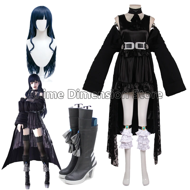 女性のためのカーニバルコスチューム 女の子のためのファンタジースーツ 黒 ハロウィーン カスタマイズ可能 ゲーム コスチューム Aliexpress