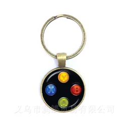 Retro Video Game Controller Keychain - Cool Gamer Jewelry Gift (15)