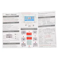 Contrôleur de Charge solaire 12v 24v 30a/20a/10a, LCD automatique, double sortie USB 5V, régulateur de déchargeur de panneau solaire photovoltaïque, Charge PV 5