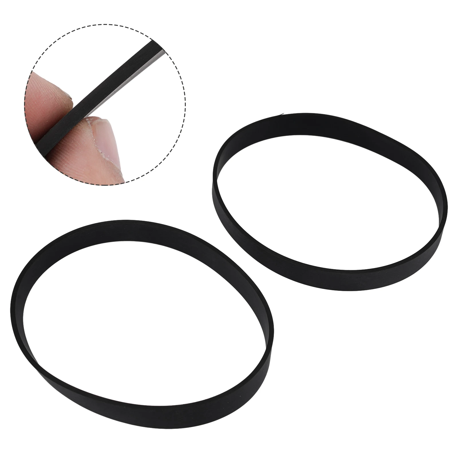 Replacement Parts Vacuum Cleaner Belts 2190H 1700 2191 2191U 2PCS For PowerForce Helix Replacement Belt 2pcs belt for bissell powerforce helix 2191u 2191 2190h 1700 vacuum cleaner connects motor roller 1608225 32074 replacement part