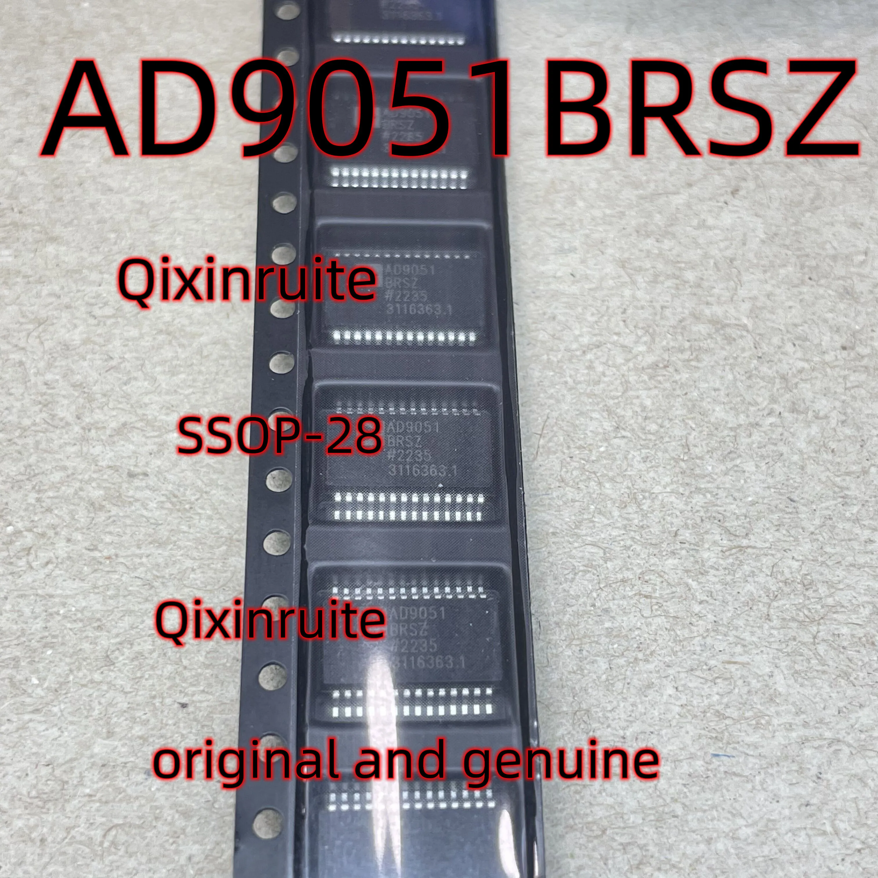 

Qixinruite AD9051BRSZ SSOP-28 оригинальный и оригинальный
