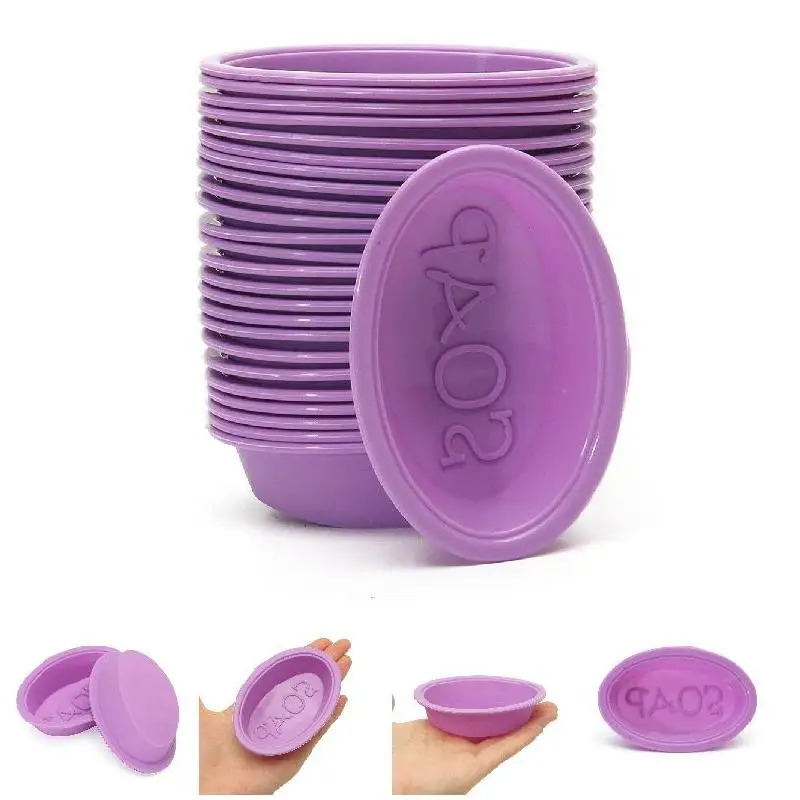 Multifunctional Silicone Molds Oval Handmade Soap Cupcake Bread Jelly Chocolate Cakes Reusable Molds For Home Kitchen 25pcs Set silicone mold baking mold soap molds