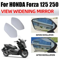 For Forza 350 Forza350 Convex Mirror 2023 2021 Forza300 Forza250 Forza 125 300 250 Increase Rearview Mirrors View Vision Lens 2