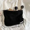 Corduroy Travel Cosmetic Bag Portable Makeup Storage Bag Purses Women Large Capacity Zipper Make Up Organizer Storage Clutch Bag 3
