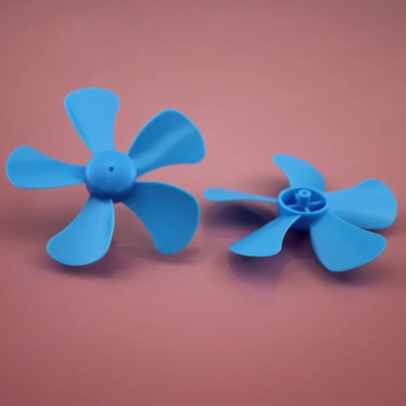 

Five-leaf propeller, fan blade, wind blade, 5-leaf plum propeller, DIY model, toy technology, building block parts