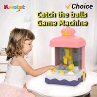 Mini Claw Machine Space Rocket Toy Funny Balls Grabbing Toys Cartoon Rabbit Dinosaur Ball Catcher Game Children Christmas Gifts 1