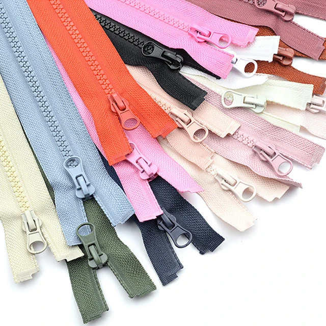 1PC 5# Resin Zipper Open-End Close-End Colorful Zippers Clothes Jackets  Handicrafts Replacement DIY Tailor Sewing Supplies - AliExpress